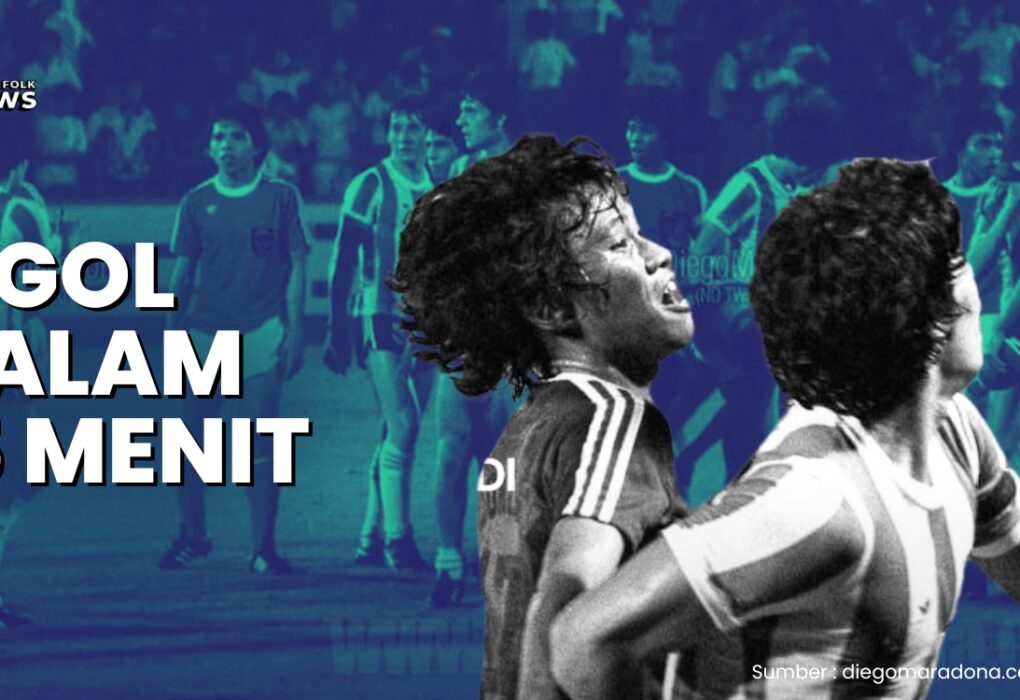 Maradona Kenang Laga Argentina Kontra Timnas Indonesia