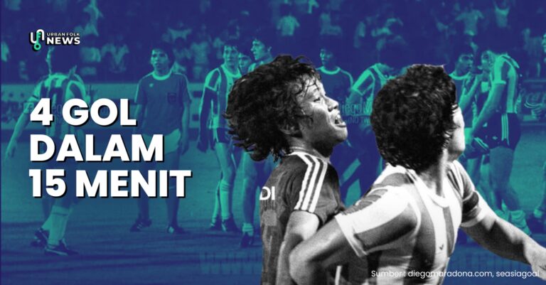Maradona Kenang Laga Argentina Kontra Timnas Indonesia